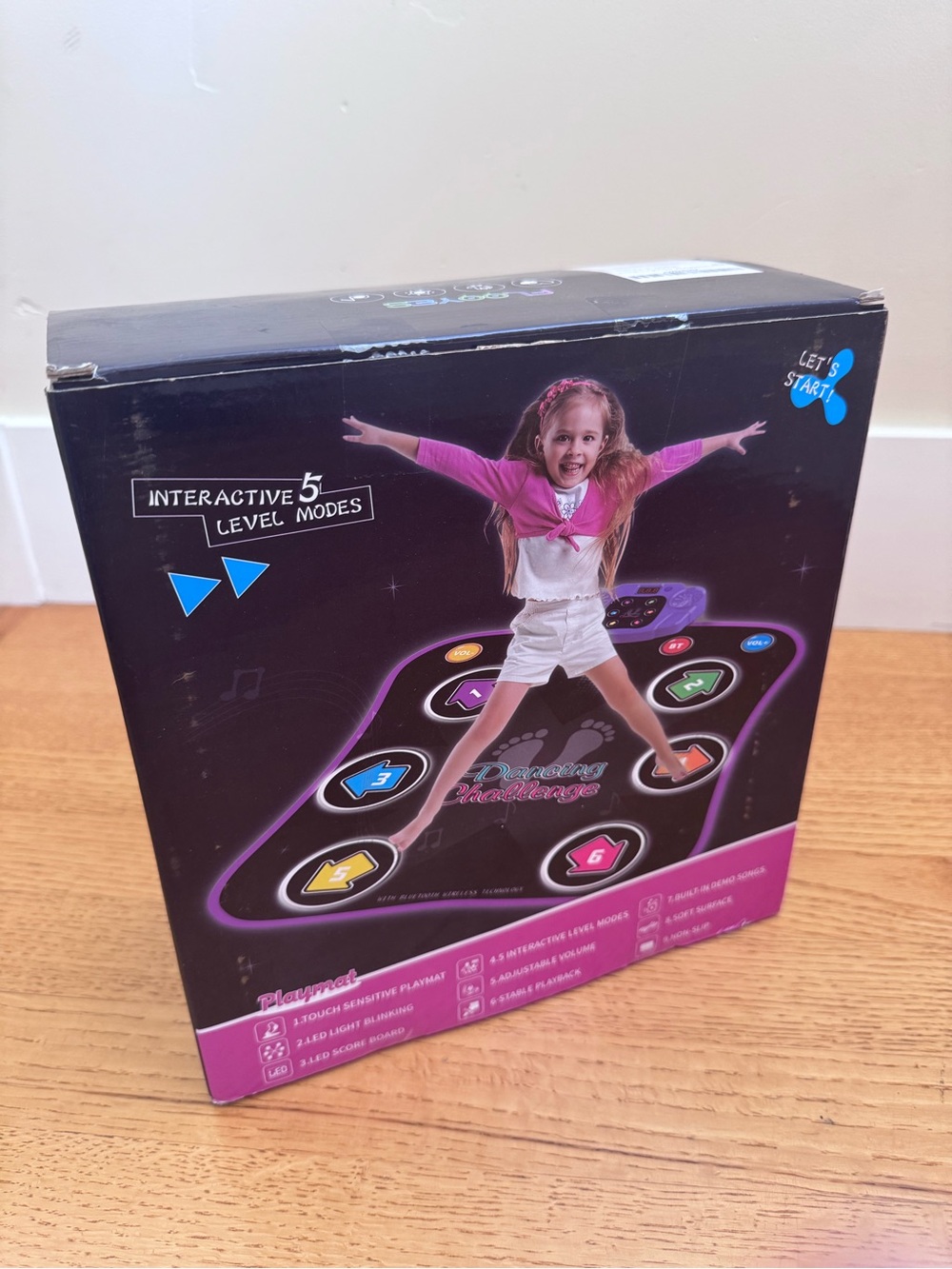 Flooyes Dancing Challenge Interactive Kids Dance Mat